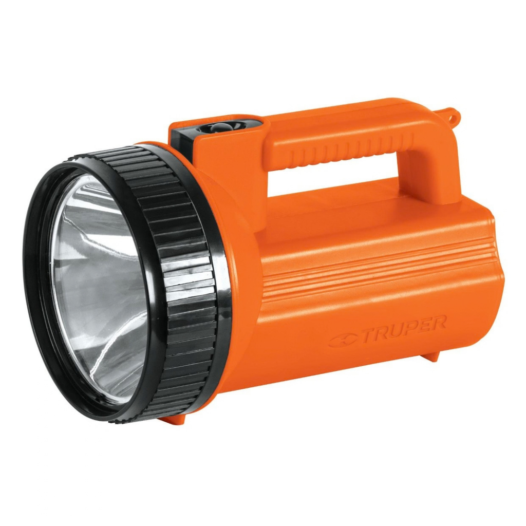 LINTERNA RECARGABLE LED 100 LM C/ BATERIA 4 V 4 AH MOD. LIRE-180 REF. 18017 MARCA TRUPER