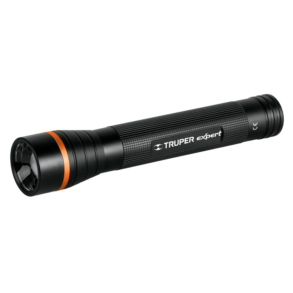 LINTERNA LED ALUMINIO COLOR NEGRO 530 LUMENS MOD. LINA-3DN REF. 18814 MARCA TRUPER