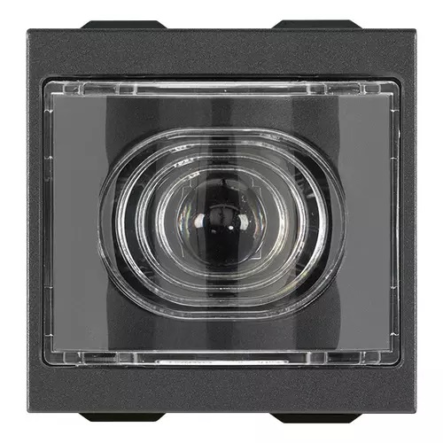 LINTERNA PORTATIL CON LED 230 V BATERIA RECARGABLE CARBON MATT NEVE UP REF. 09395.CM MARCA VIMAR