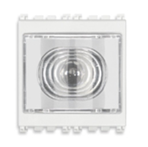 LINTERNA PORTATIL CON LED 120 V- 50-60 HZ BATERIA RECARGABLE COLOR BLANCO SERIE ARKE REF. 19396.B