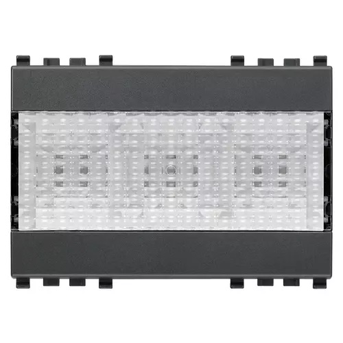 LAMPARA LED 3 MODULOS 120 - 230 V - 50-60 HZ SERIE EIKON REF. 20383 MARCA VIMAR