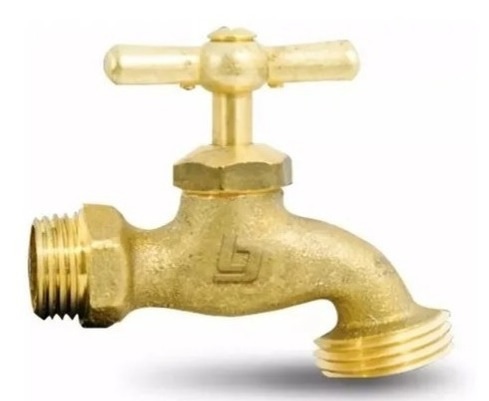 LLAVE DE CHORRO DE 1/2" PARA MANGUERA DE 1/2" MARIPOSA REF. GRI-0023 MARCA BELT-G