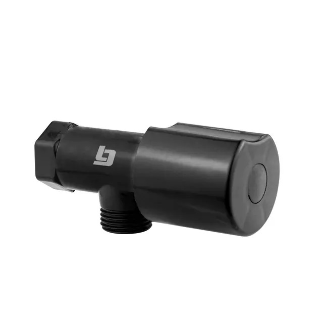 LLAVE DE ARRESTO 1/2 X 1/2 M/H CHOPP BLACK REF. GRI-0884 MARCA BELT-G