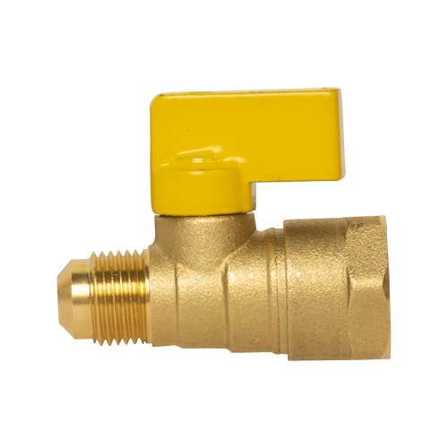 LLAVE DE ARRESTO CONTROL P/GAS 1/2"X 3/8" RECTA REF. IP-200P MARCA COFLEX