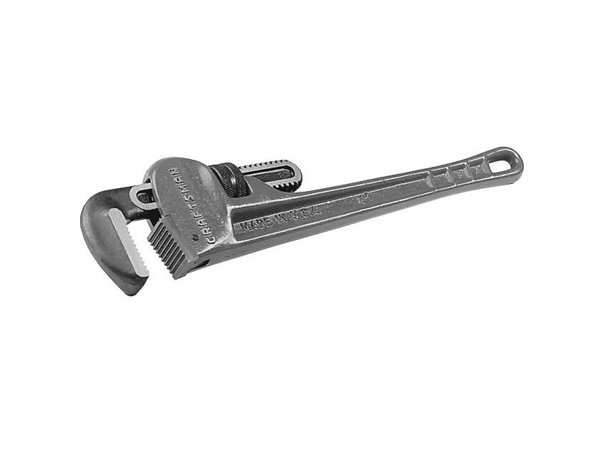 LLAVE DE TUBO 10" APERTURA 1-1/2" MANDIBULA RECTA REF. CM-51651 MARCA CRAFTSMAN