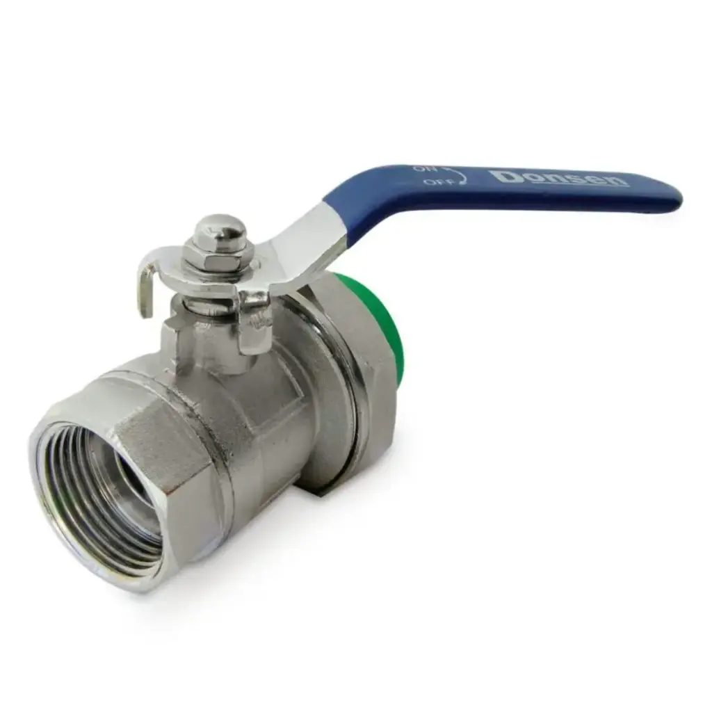 LLAVE / VALVULA DE BOLA HEMBRA CON UNION DE 20 MM X 1/2" REF. DSR011 MARCA DONSEN
