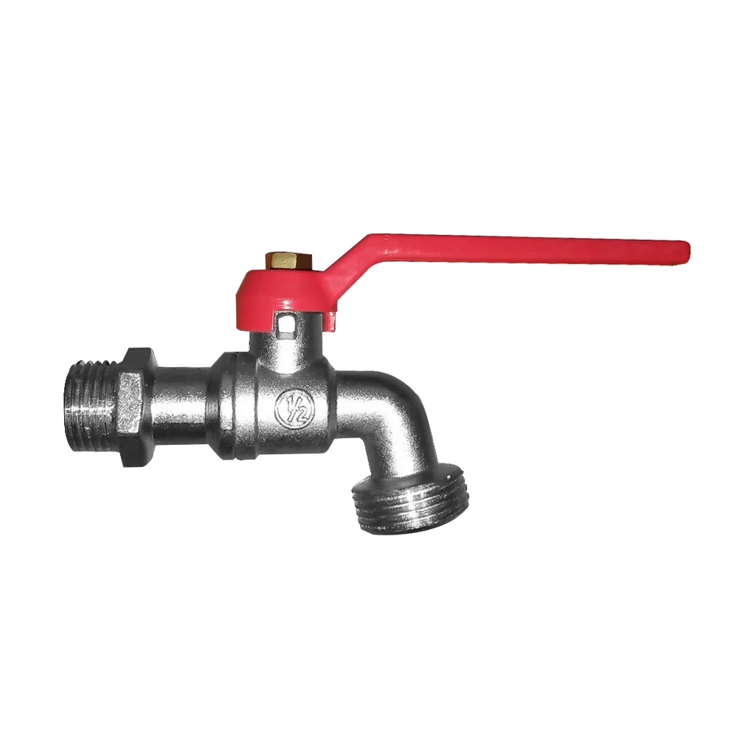 LLAVE DE CHORRO / LLAVE DE MANGUERA 1/2" CIERRE RAPIDO MARCA AMA FAUCET