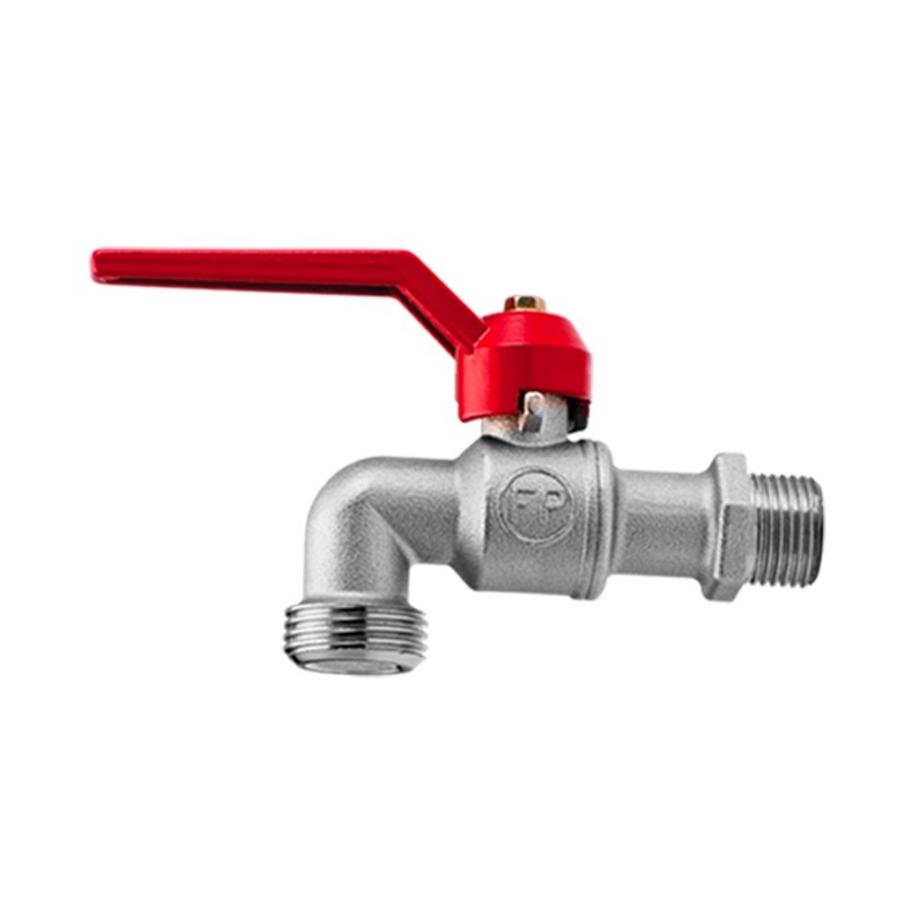 LLAVE DE CHORRO/ LLAVE DE MANGUERA BOLA CR. PC PESADA 1/2 REF- 02MB61 MARCA FP