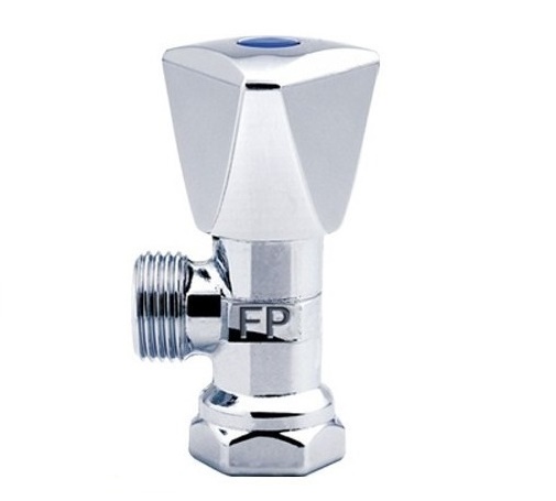 LLAVE DE ARRESTO DE 1/2" X 3/8" MACHO HEMBRA REF. 02RP02 MARCA FP