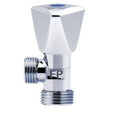 LLAVE DE ARRESTO DE 1/2" X 1/2" TELEFONO M-M REF. 02RT03 MARCA FP