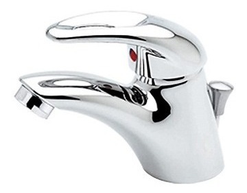 LLAVE PARA LAVAMANOS INDIVIDUAL MONOMANDO SERIE MINIOASIS CROMO C/CER REF. 30GLV004 MARCA FP