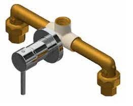 LLAVE PARA DUCHA MONOMANDO CON CUADRANTE SERIE RIO REF. 32GDU0213 MARCA FP