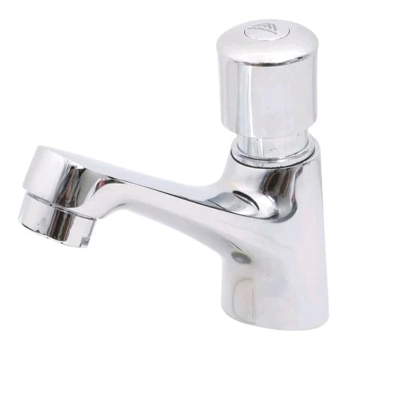 LLAVE LAVAMANOS INDIVIDUAL PUSH BUTTON CIERRE AUTOMATICO CROMADA MARCA GENERICO