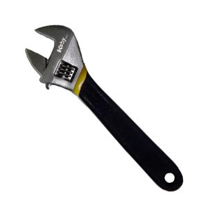 LLAVE AJUSTABLE DE 6" MANGO FORRADO REF. KOB-AC106D MARCA KOBY