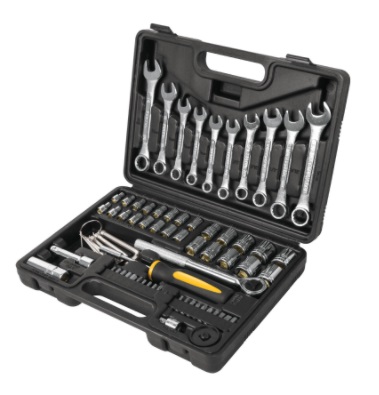 JUEGO LLAVE MECANICAS 73 PZAS MOD. SET-73 REF. 22981 MARCA PRETUL