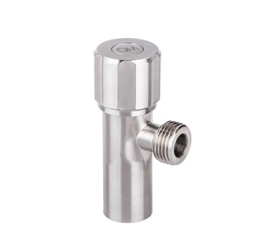 LLAVE / VALVULA DE ARRESTO 1/2" X 1/2" HEMBRA SERIE DELTA COLOR SATIN MARCA QUALITY METAL