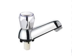 LLAVE PARA LAVAMANOS ACERO INOX. CROMO REF. LLL-A107 MARCA SEMILIC