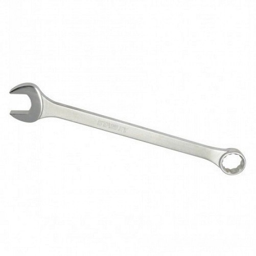 LLAVE COMBINADA CROMADA FIJA ESTRIA 29 MM REF. 86-629 COD. LLA-739 MARCA STANLEY