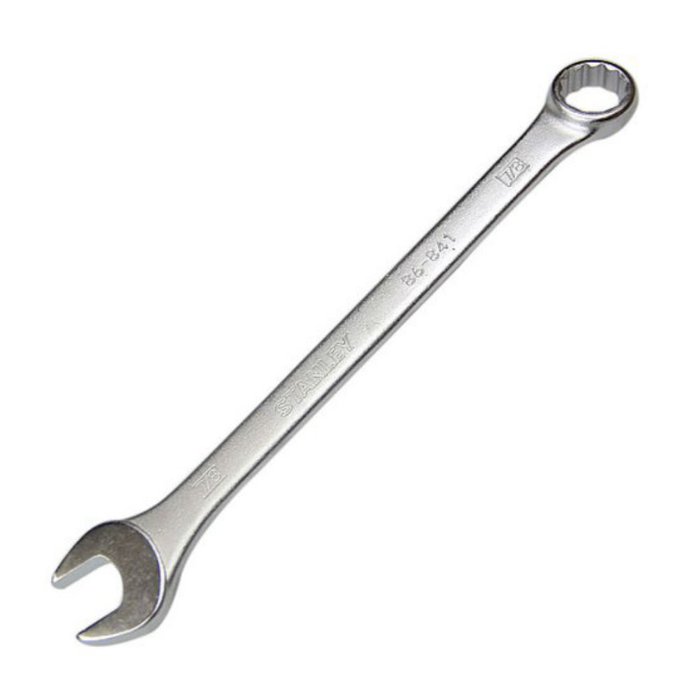 LLAVE COMBINADA CROMADA FIJA ESTRIA 32 MM REF. 86871 MARCA STANLEY