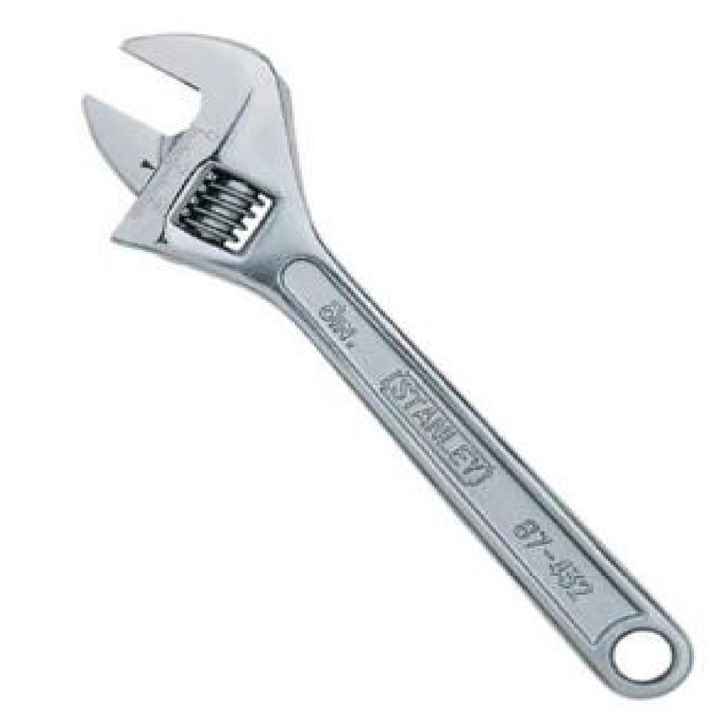 LLAVE AJUSTABLE CROMADA 10" REF. 87433 / LLA-701 MARCA STANLEY