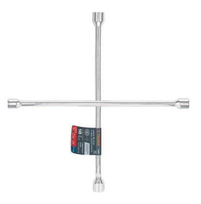 LLAVE CRUZ P/VEHICULO 18" 17 MM 3/4" - 13/16" - 7/8" MOD. LLCR-18" REF. 15480 MARCA TRUPER