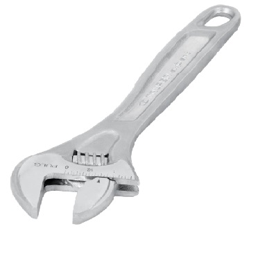 LLAVE AJUSTABLE PROFESIONAL 12" CROMADOS MOD.PET-12C REF. 15508 MARCA TRUPER