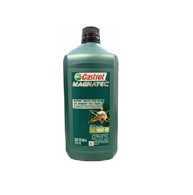 LUBRICANTE / ACEITE PARA MOTOR SINTETICO MAGNATEC SAE 10W40 946 ML REF. 265123 MARCA CASTROL