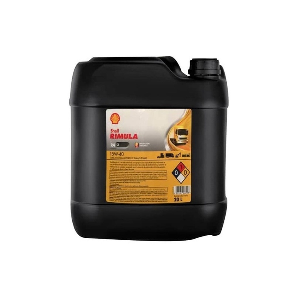 LUBRICANTE / ACEITE DIESEL 15W40 ( PAILA DE 20 LTR ) REF. 15W40 MARCA SHELL