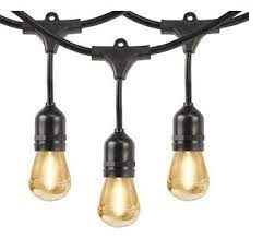 LUCES EN SERIE T/ VINTAGE LED 8 MTS E27 2W (12 + 1 BOMBILLOS) REF. AI-ST8-12S MARCA ARTIG LIGHT