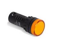 LUZ INDICADORA LED 220 V AMARILLO REF. CON14195 MARCA ANDELI