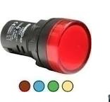 LUZ CONTROL LED DE SEÑALIZACION COLOR ROJO DE 22 MM REF. 17522 MARCA SAMG ELECTRIC