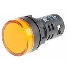 LUZ CONTROL LED DE SEÑALIZACION COLOR AMARILLO DE 22 MM REF. 17525 MARCA SAMG ELECTRIC