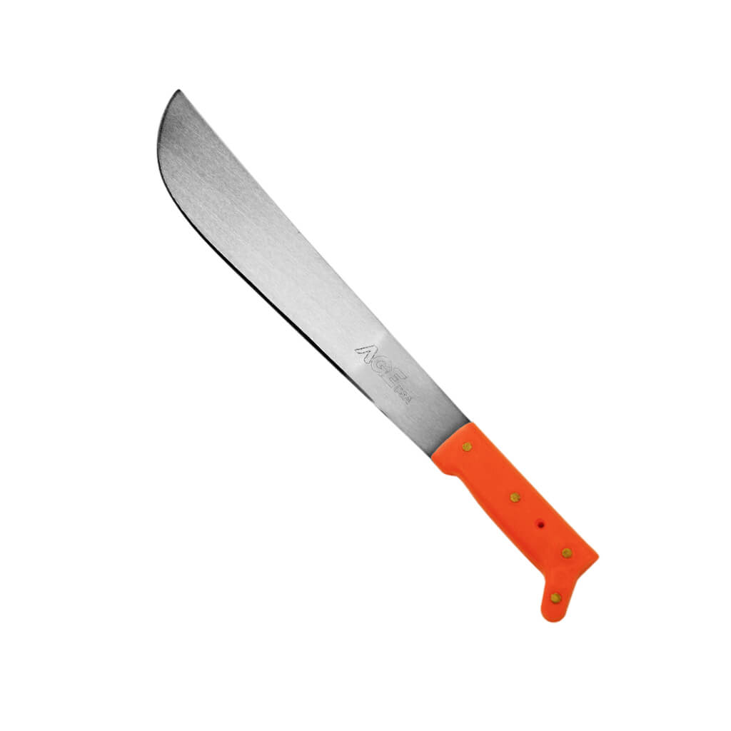 MACHETE PEINILLA / RULA MANGO DE PLASTICO DE 40 CM / 16" REF. AGNHMAPE002P MARCA AGE USA