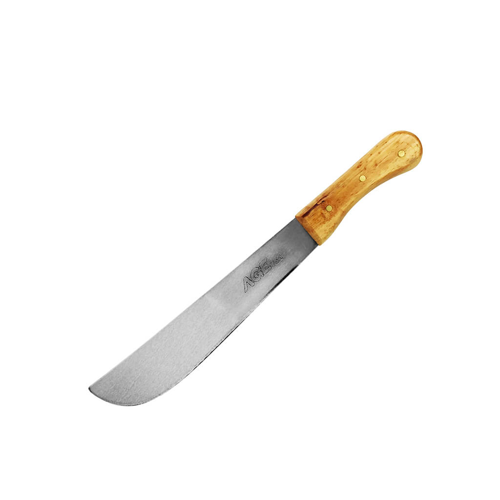 MACHETE PEINILLA / RULA MANGO DE MADERA DE 50 CM / 20" REF. AGNHMAPE002M MARCA AGE USA