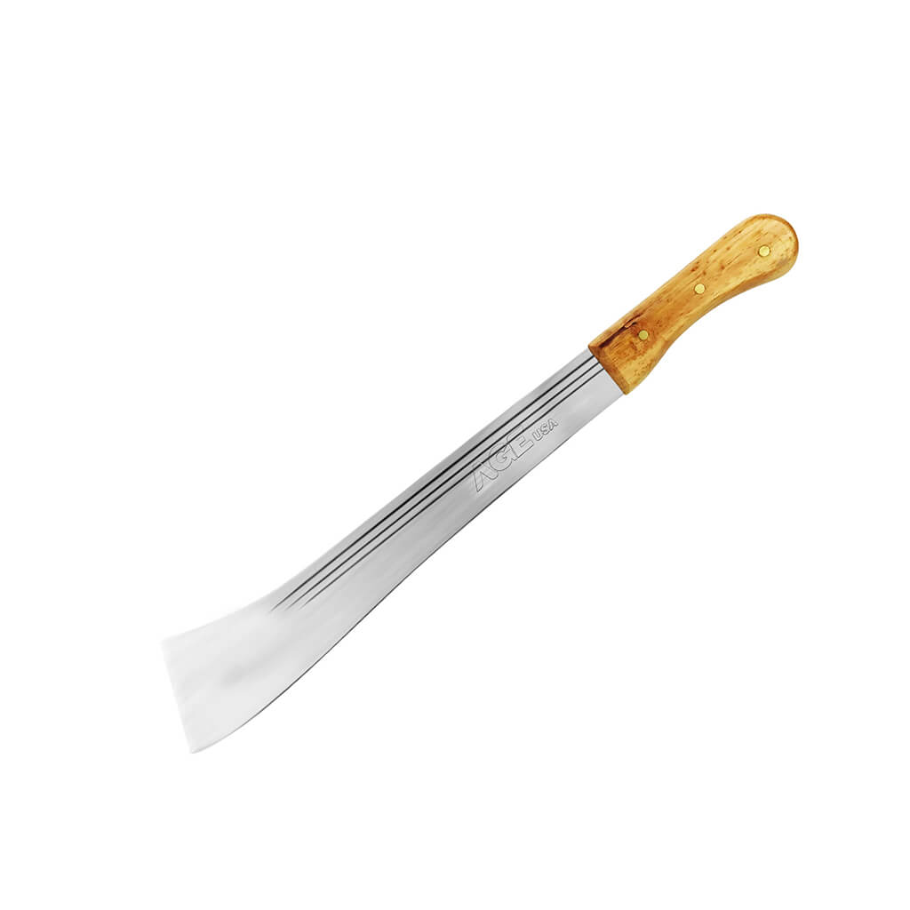 MACHETE TAPANGA MANGO DE MADERA DE 40 CM / 16" REF. AGNHMAPA002M MARCA AGE USA