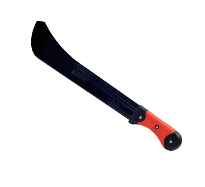 MACHETE ROZADOR MANGO DE PLASTICO DE 56 CM / 22" REF. AGNHMARZ002P MARCA AGE USA