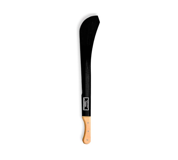 MACHETE ROZADOR NEGRO 22" MANGO DE MADERA REF. 104-22NMM COD. 002567 MARCA BELLOTA