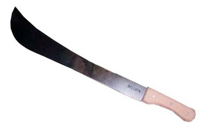 MACHETE LINIERO NEGRO 18" MANGO DE MADERA REF. 1778-18NMM MARCA BELLOTA