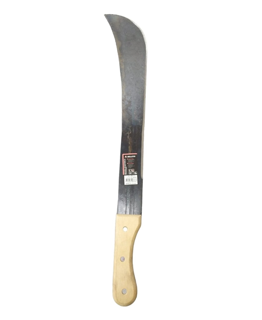 MACHETE LINIERO NEGRO 20" MANGO DE MADERA REF.1778-20NMM COD. 006763 MARCA BELLOTA