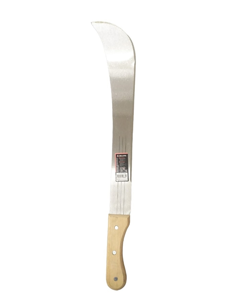 MACHETE LINIERO PULIDO 20" MANGO DE MADERA REF.1778-20PMM MARCA BELLOTA