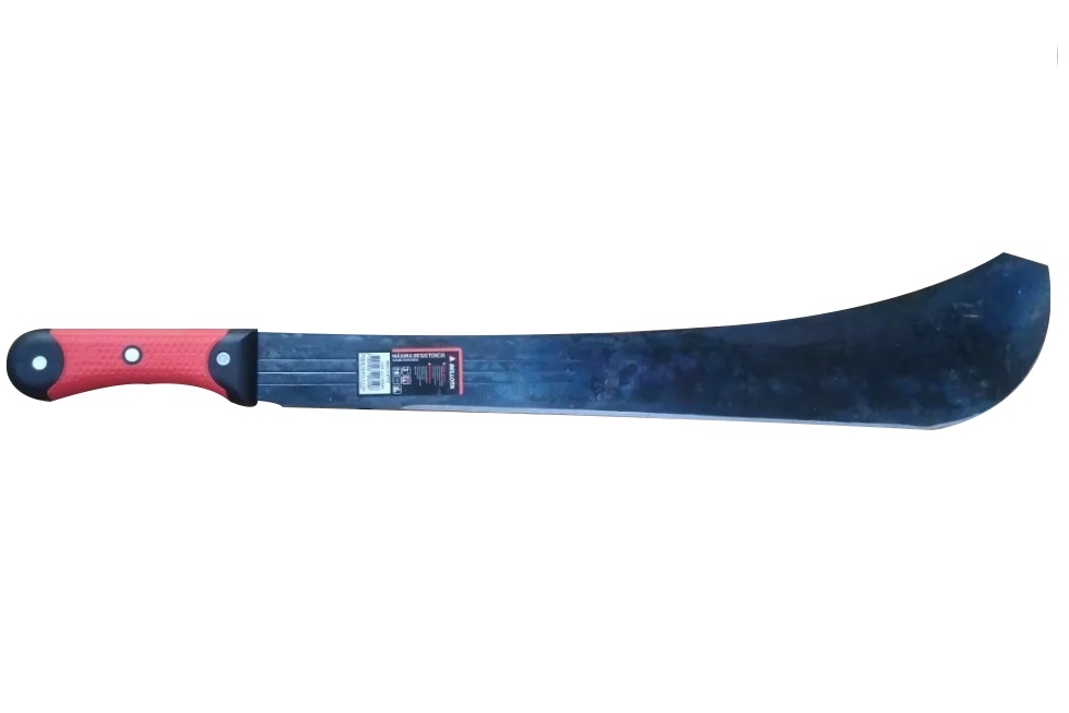 MACHETE LINIERO NEGRO 22" MANGO DE BIMATERIAL REF. 1778-22NBM / 862595 / 17-02-062 MARCA BELLOTA