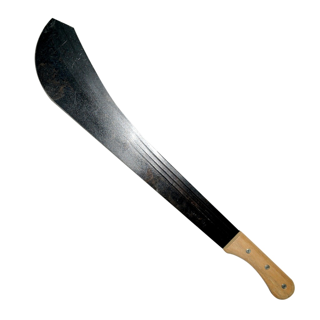 MACHETE ROZADOR NATURAL MANGO DE MADERA 22" UNIDAD ( BULTO 24 PZAS) COD.652988 MARCA GAVILAN