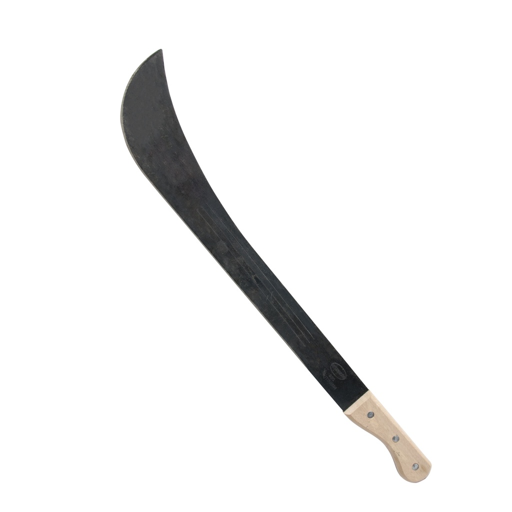 MACHETE LINIERO NATURAL M/MADERA 22" UNIDAD ( BULTO 24 PZAS) REF. MLINERO COD.012352 MARCA HERRAGRO