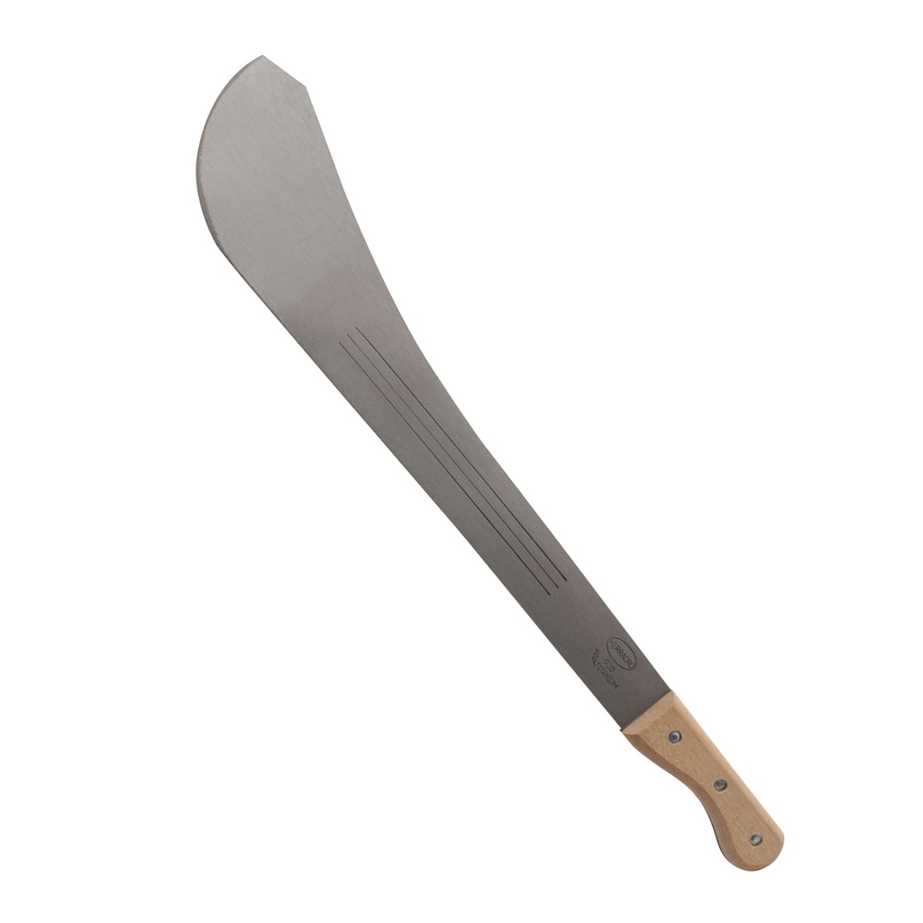 MACHETE ROZADOR PULIDO M/MADERA 22" UNIDAD (INCOLMA) REF.MROZA COD.002629/65330322 MARCA HERRAGRO
