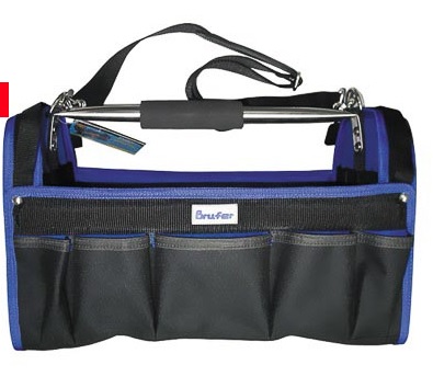 MALETIN D/MANO P/HERRAMIENTAS ABIERTO 43 x 20 CM REF. 210451 MARCA BRUFER