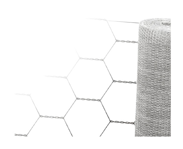 MALLA HEXAGONAL GALLINERO METALICA 1.65 X 25 MTS C.18 REF. 0510106 MARCA TREXA