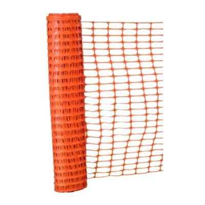 MALLA / CERCA DE SEGURIDAD PVC 8 LBS 1.22 MTR POR METRO COLOR NARANJA MARCA TRICAL