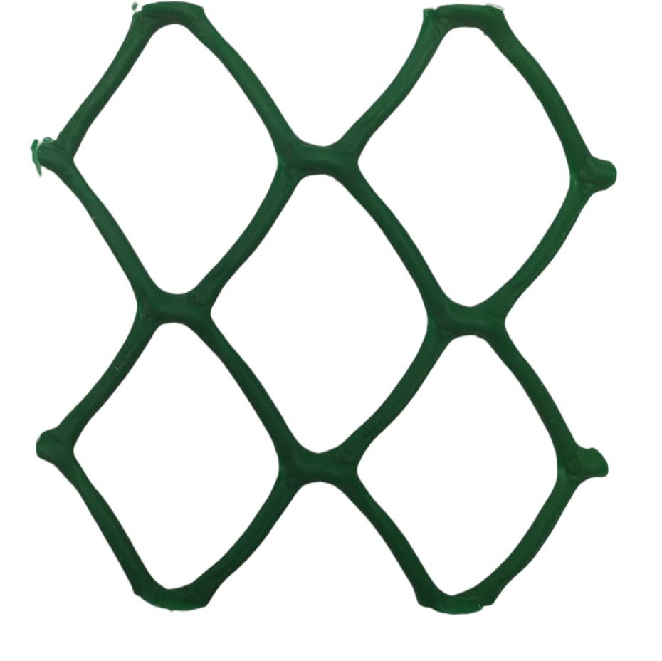 MALLA PLASTICA CERCA VERDE 48 MM X 40 MM ANCHO 1.83 MTR X 25 MTR ( ROLLO) MARCA TRICAL