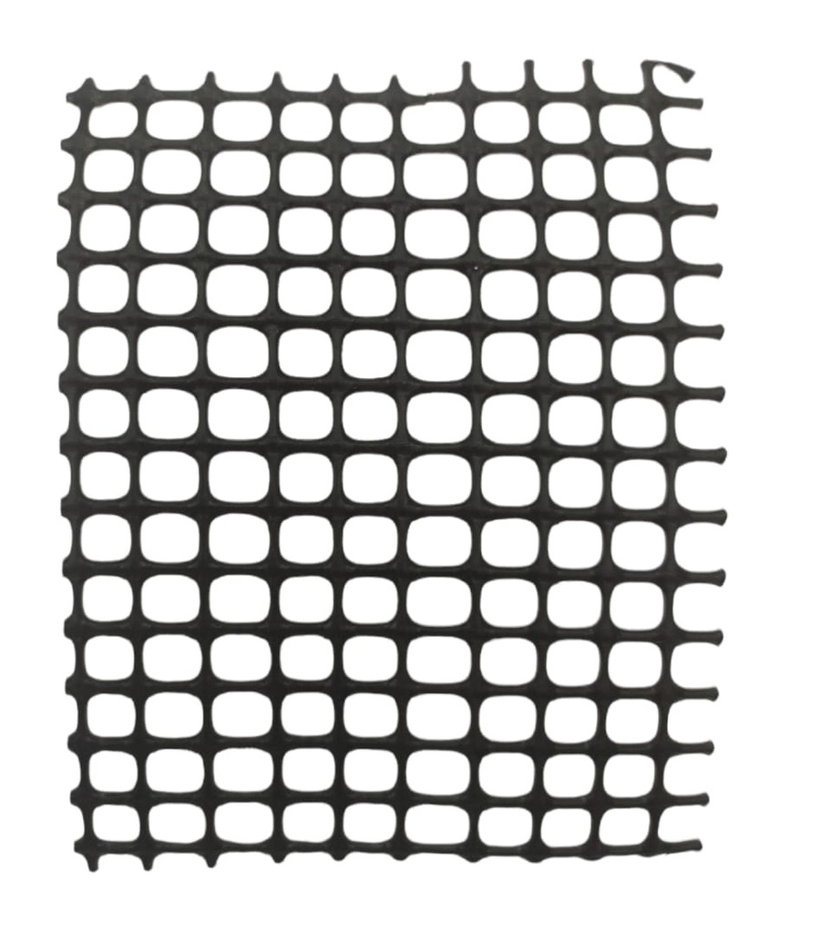 MALLA CEDAZO PLASTICA 3 MM X 3 MM ANCHO 1.45 MTR X 30 MTR ( ROLLO) COLOR NEGRO MARCA TRICAL
