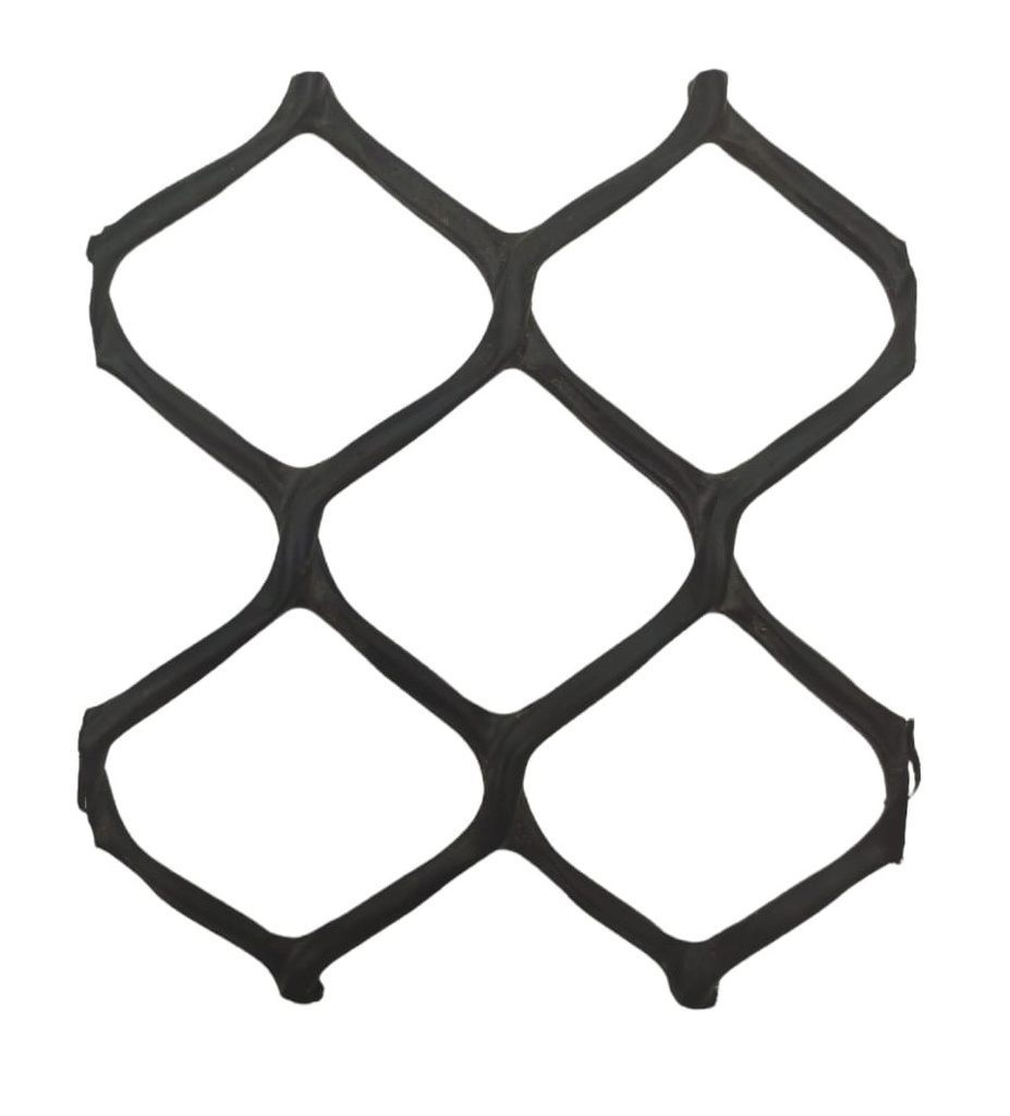 MALLA PLASTICA NASA 40 MM X 40 MM ANCHO 2 MTR POR METRO COLOR NEGRO MARCA TRICAL